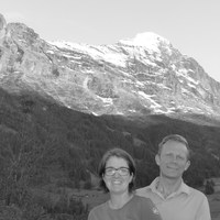 Simone und Dodo am Eiger