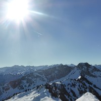 Blick vom Hahnenkamm