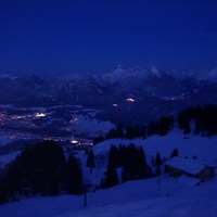 Nachtaufstieg zum Hahnenkamm