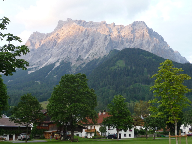 die Zugspitze - Tag 1 der 4 Trails