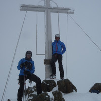 Gipfelkreuz Wildspitze 3.774m